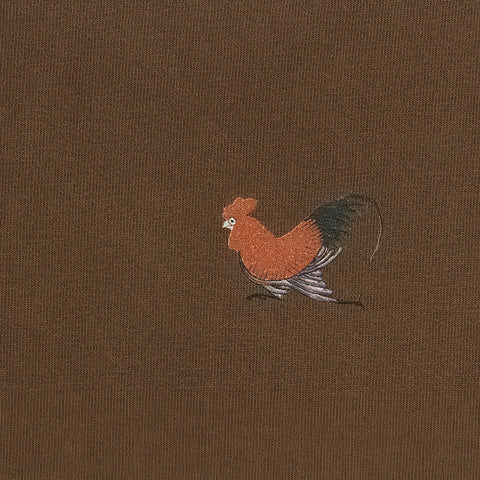 Chicken Rice Acid Wash Graphic T-Shirt