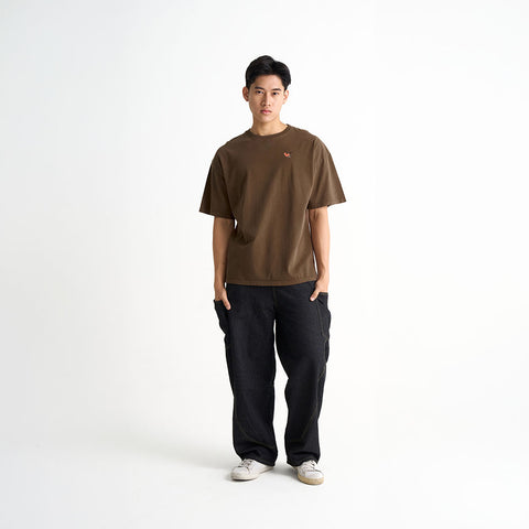 Chicken Rice Acid Wash Graphic T-Shirt