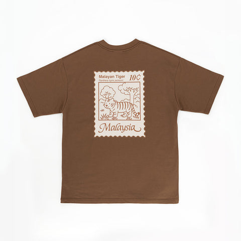 Harimau Stamp Graphic T-Shirt