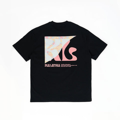 KL Batik Print Oversized T-Shirt