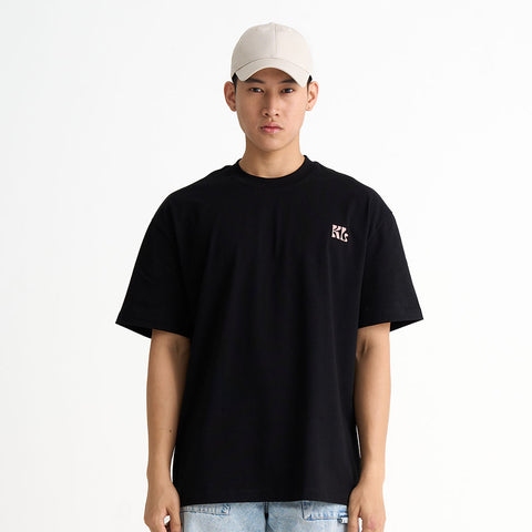 KL Batik Print Oversized T-Shirt