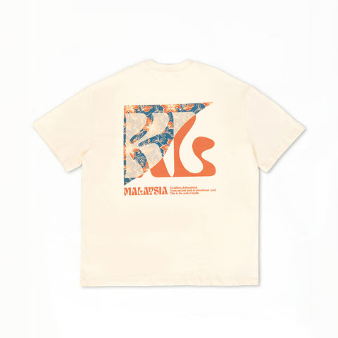 KL Batik Print Oversized T-Shirt