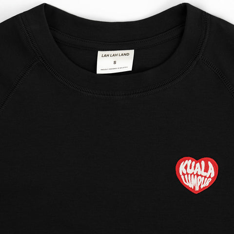 KL Heart Embroidered Baby Tee
