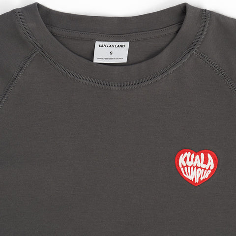 KL Heart Embroidered Baby Tee