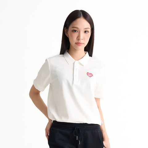 KL Heart Embroidered Polo T-Shirt