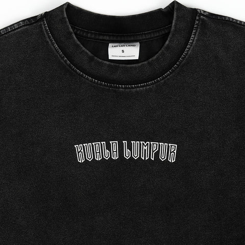 Kuala Lumpur Bold Cropped Boxy Tee