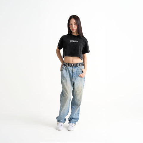 Kuala Lumpur Bold Cropped Boxy Tee