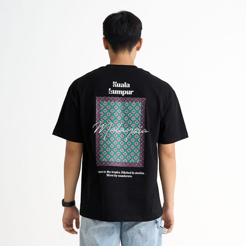 MSIA Batik Print Oversized T-Shirt
