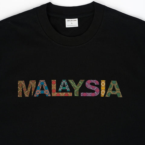 Malaysia Batik Print Oversized T-Shirt