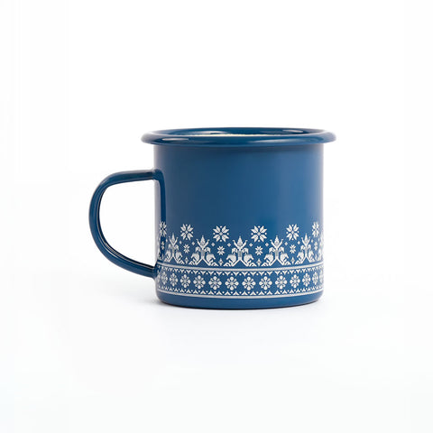 Malaysia Songket Enamel Cup