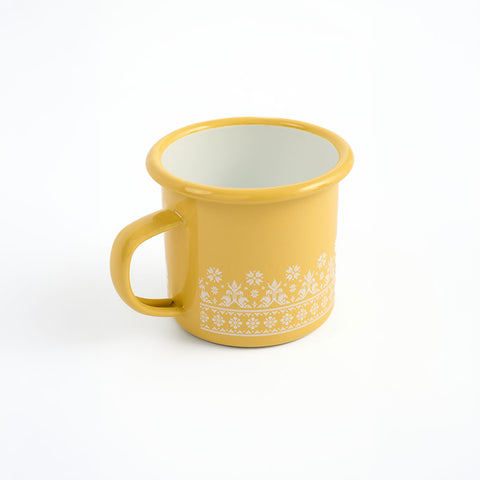 Malaysia Songket Enamel Cup